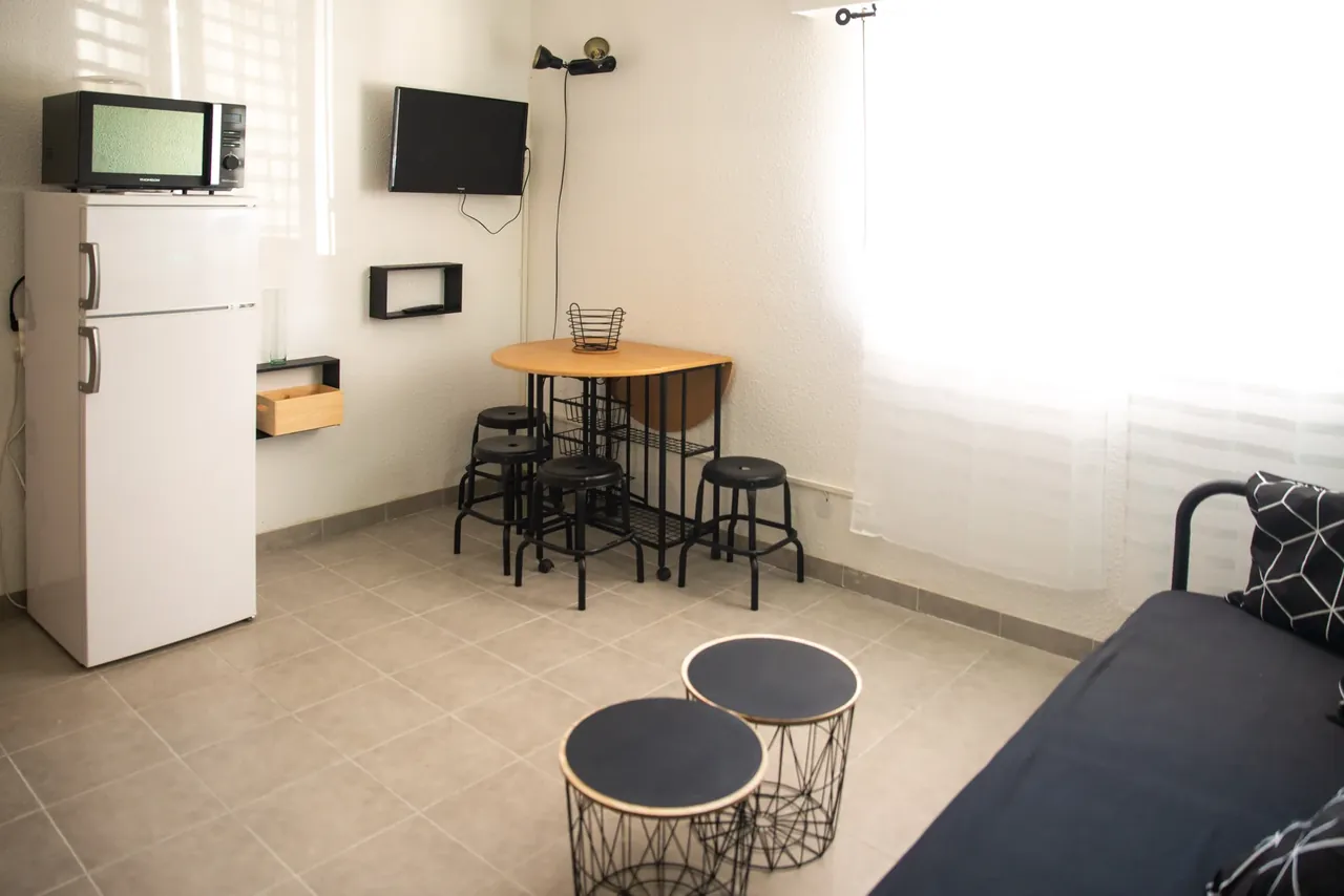 Espace repas de la cuisine ouverte